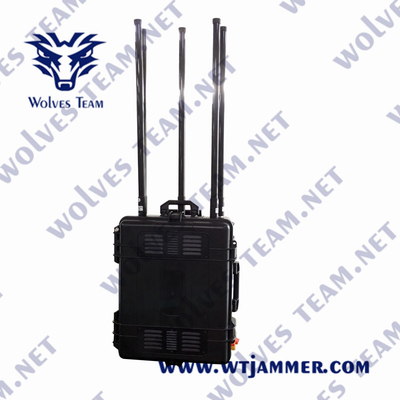 Portátil Outdoor startlink GPS Jammer GPSL1-L5 Jammer de sinal Glonass L1/L2 GPS Jammer de sinal alcance 5000 metros