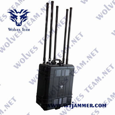 Portátil Outdoor startlink GPS Jammer GPSL1-L5 Jammer de sinal Glonass L1/L2 GPS Jammer de sinal alcance 5000 metros