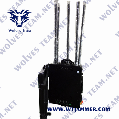 Portátil Outdoor startlink GPS Jammer GPSL1-L5 Jammer de sinal Glonass L1/L2 GPS Jammer de sinal alcance 5000 metros