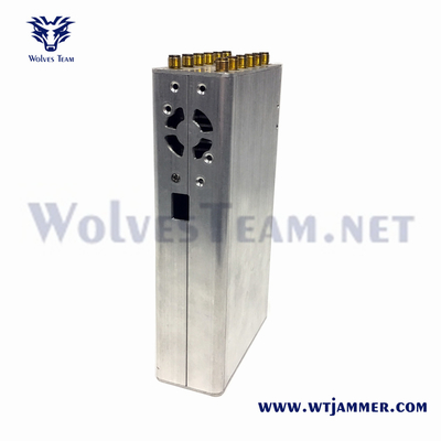 14 antenas portáteis Jamme de sinal vendas de fábrica para 3G 4G 5G Wi-Fi UHF VHF GPS Lojack sinal de telefone celular jammer