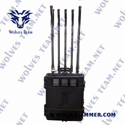 comprar 2-3 Hours Battery Performance Time High Power Mobile Phone Jammer for DCS Frequency Range online manufacture