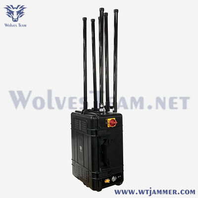 comprar DDS Militar Portátil Programável Técnico 20-7500MHz Jammer de sinal 1000 metros online manufacture