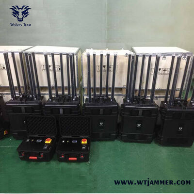 comprar Interruptor anti-drone militar com sinal de interferência WIFI Tipo de temperatura operacional Faixa de menos 20 a mais 60 graus Celsius E dispositivo de interferência de drone online manufacture