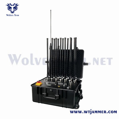 comprar Dispositivo portátil de bloqueio de drones Tecnologia de controle remoto sem fio que fornece segurança no espaço aéreo contra drones não autorizados online manufacture