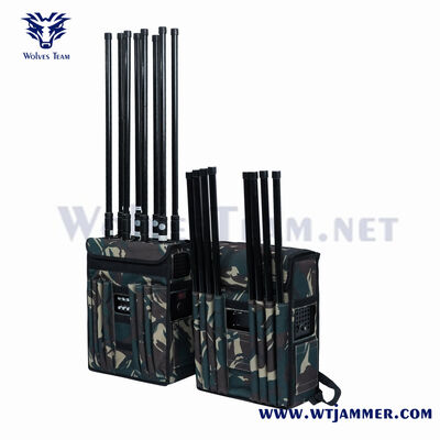 comprar Drone Signal Jammer Fácil de Transportar e Operar Solução Eficaz de Interferência de Sinal de Celular GSM 3G 4G 5G para Segurança online manufacture