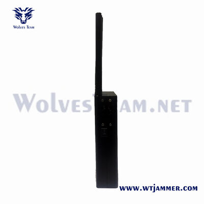 comprar 6 antenas interferente de sinal portátil, bloqueador de GPS Wi-Fi de banda completa portátil 2G / 3G / 4G / 5G com bateria embutida Fabricação em linha