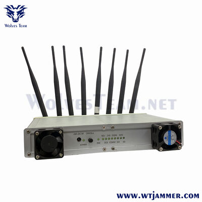 comprar 200W 8 Band Desktop Bloqueador Celular GPS L1 L2 e Todas as Bandas 2g a 5g Fabricação em linha