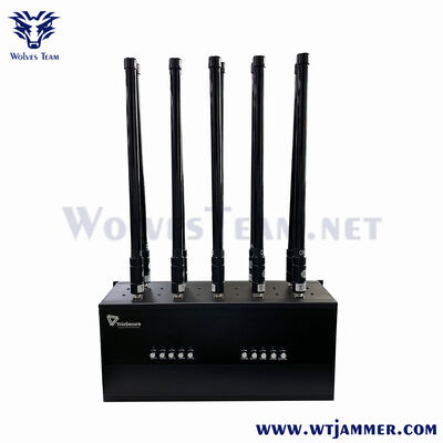 comprar O jammer do sinal do Desktop de 10 faixas obstrui GPS L1 L2 WiFi 2G-5G Fabricação em linha