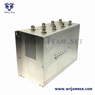 comprar Silver Style Interruptor de sinal de 8 canais ajustável, rede celular de alta potência e bloqueador WiFi / GPS Fabricação em linha