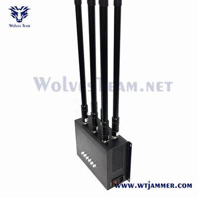comprar Bloqueador GPS do poder ajustável do jammer do sinal direcional da longa distância de 6 antenas anti Fabricação em linha