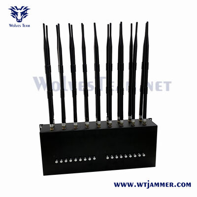 comprar 18 antenas bloqueadoras de banda completa de alta potência bloqueiam sinais de GPS e drones 2G 3G 4G 5G WiFi Fabricação em linha