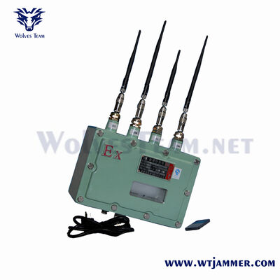 comprar Bloqueador de sinal à prova de explosão industrial de alta potência 2G 3G 4G 5G Wi-Fi RF Bloqueador para planta química de petróleo e gás Fabricação em linha