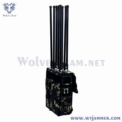 comprar Tactical High Power 8-Channel RF Jammer. Sistema multibanda anti-IED e anti-drone de grau EOD. Fabricação em linha