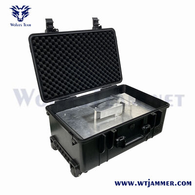 comprar Jammer de sinal de mala portátil | Bloqueador de RF anti-drone e anti-IED multibanda Fabricação em linha