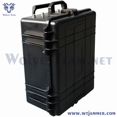 comprar Jammer de sinal de alta potência para eliminação de bombas, jammer de controle remoto multibanda implantado em tripé Fabricação em linha