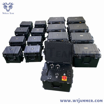 comprar Sistema de bloqueio de sinal de RF de banda múltipla para aplicações de segurança e anti-IED Fabricação em linha