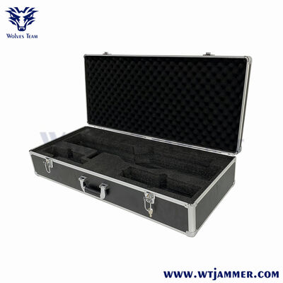 comprar Interruptor anti-drone portátil de ultra longa distância - Bloqueador de UAV direcional de alta potência para segurança do espaço aéreo Fabricação em linha