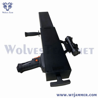 comprar Pistola de interferência anti-drone de 4 bandas de ficção científica tática - All-in-one High Power UAV Killer Fabricação em linha