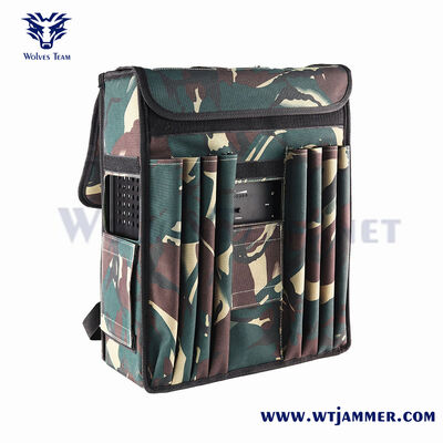 comprar 6 antenas estilo mochila interferente de sinal de larga distância para GPS e WIFI e proteção anti-drone e anti-IED Fabricação em linha