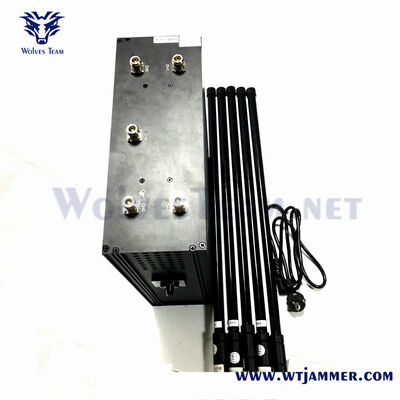 comprar 5 antenas High Power Backpack Signal Interceptor para GPS & WIFI & Anti-Drone & Anti-IED Shielding Fabricação em linha