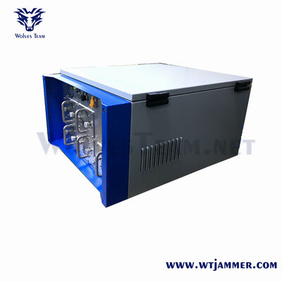 comprar Long Range 12 Band 1200 W Waterproof Outdoor WiFi Jammer Antenna direcional ajustável GSM CDMA 4G 5G Fabricação em linha