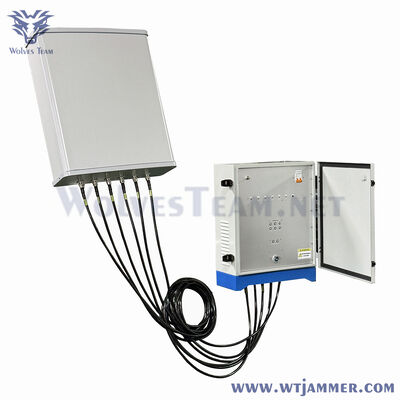 comprar 6 bandas 240W Alta Potência Full Band Jammer GSM 3G 4G 5G Wifi Fabricação em linha