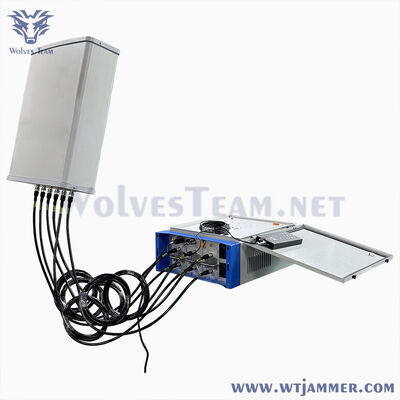 comprar 6 jammer completo impermeável exterior G/M 5G do sinal da faixa do canal 500W Fabricação em linha
