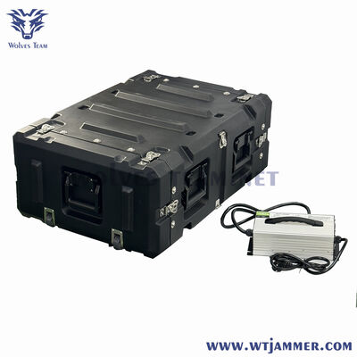 comprar 8 canais GSM WiFi 400W de alta potência resistente à água interferente de sinal montado em veículos para isolamento seguro de comunicações Fabricação em linha