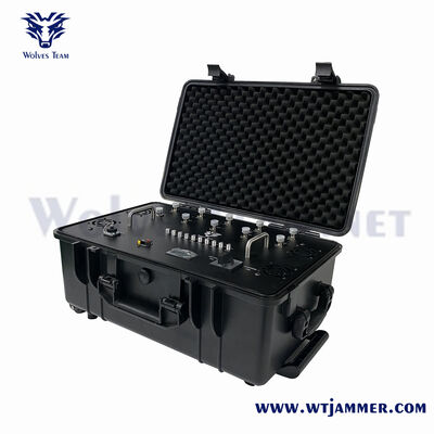 comprar 16 jammer portátil do sinal do poder superior dos canais 200W para o grande espaço & a segurança provisória Fabricação em linha