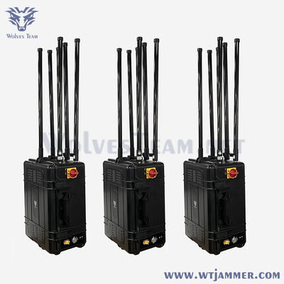 comprar Bloqueador de sinal portátil de bolso de 6 canais de 40W para escritório e lar Fabricação em linha
