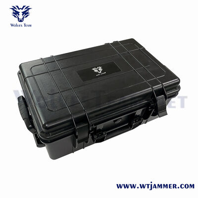 comprar 11 canais 130W Bloqueador de sinal de bagagem de rodas multi-frequência para gestão de área do campus Fabricação em linha