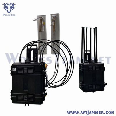 comprar Jammer do sinal da mala de viagem de 8 faixas 800W com rodas toda a cobertura das frequências Fabricação em linha