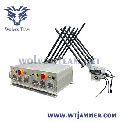 comprar Jammer fixo do sinal da instalação das faixas 800W 8, faixas de frequência customizáveis Fabricação em linha