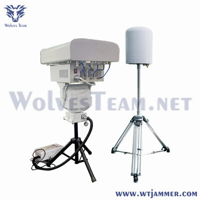 comprar Dispositivo portátil de detecção de drone com aparência de cabeça de cogumelo detector anti-UAV Fabricação em linha