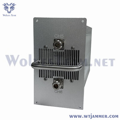 comprar Frequência personalizada do módulo duplo do amplificador RF do conector N da montagem em rack para defesa anti-UAV Fabricação em linha