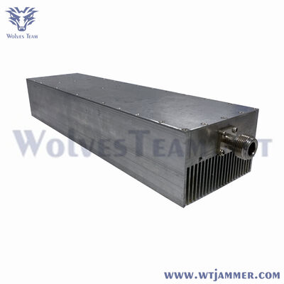 comprar Módulo programável do jammer do amplificador de potência do rf do único canal db15, dissipador de calor de alumínio passivo & porta de saída tipo n Fabricação em linha