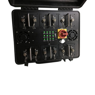 comprar 1000W AC110-240V 12 Bands Vehicle Jammer With Removable module Fabricação em linha