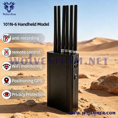comprar Bloqueador de sinal portátil de antena 101N-6 de 12 W Fabricação em linha