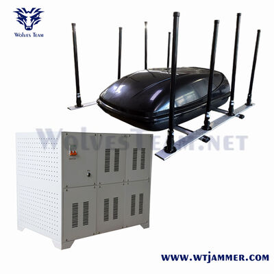Comprar 11 Faixas 1500 Watt Jammer Portátil de Sinal Veicular com Antenas Direcionais Fabricação em linha