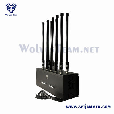 comprar Bloqueador de Sinal Interno 195W Desktop GSM PCS 3G 4G 5G Bloqueador de Sinal de Celular com Controle Remoto Fabricação em linha
