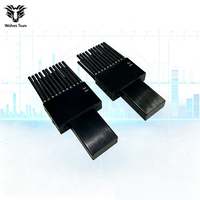 Comprar As antenas portáteis do jammer 22 do sinal bloqueiam todas as faixas de frequência do telefone celular Fabricação em linha