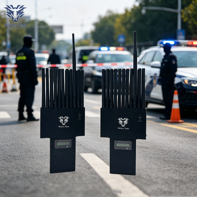 Comprar Display LED Nova geração de interferência de sinal portátil Distância de proteção longa para pontos de controle temporários da aplicação da lei e locais de operações de campo Fabricação em linha