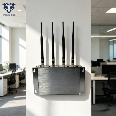 Comprar Interruptor de sinal móvel Wifi GSM CDMA com 4 antenas selecionável montado na parede interior para salas de reuniões secretas de alto nível Fabricação em linha