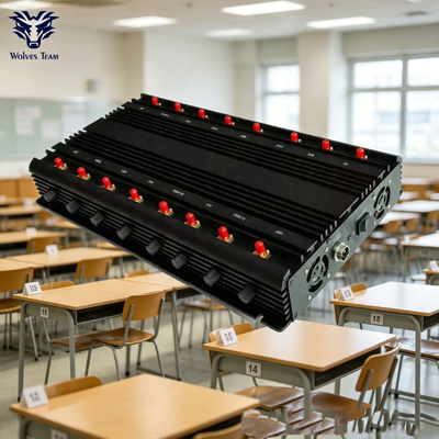 Comprar 16 Antenas Bloqueador de Sinal para Sala de Exames Anti-Fraude Cobertura 20-100M Bloqueia Todos os Celulares, WiFi e Bluetooth Fabricação em linha