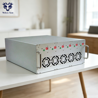 Comprar Bloqueador de drones veicular anti-drone de 180W e 6 bandas para interiores de 50-300 metros Fabricação em linha