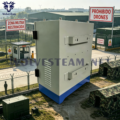 Comprar 300W 6 Canais à Prova d'Água Omni Direcional Bloqueador de Sinal para Cobertura de 100-300m Anti-Drone e Bloqueador de Sinal de Celular para Segurança de Perímetro de Acampamento das Forças Armadas Fabricação em linha