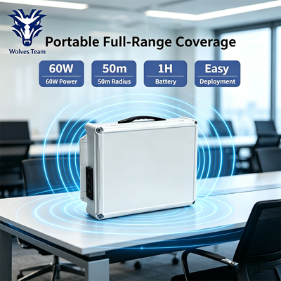 Comprar Bloqueador de RF de Mesa 60W 14 Bandas com Antena Omnidirecional para Bloqueio de Sinal em Escritório e Sala de Aula Fabricação em linha