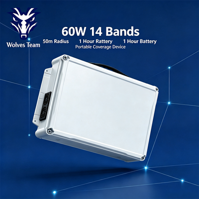 Comprar Interruptor de sinal de escritório de 14 bandas de 60W com antena omnidirecional para proteção RF abrangente Fabricação em linha