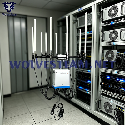 Comprar 400-800W Alta potência resistente a intempéries interferência de sinal IP65 Outdoor 8 bandas 2G 3G 4G 5G WiFi VHF UHF 24/7 Operação contínua Fabricação em linha