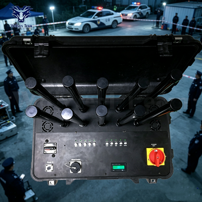 Comprar Interruptor de sinal portátil externo com bateria embutida e frequências personalizáveis para reuniões e eventos temporários de alto perfil Fabricação em linha